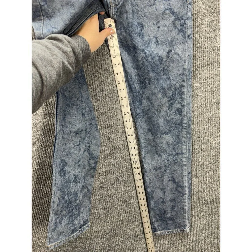 Levis 512 Jeans Mens 32x32 Blue Dragon Snake Wash Slim Fit Tapered Leg Stretch